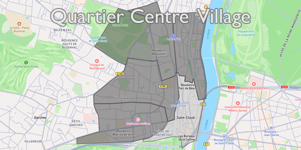 Illustration de l'article Le Quartier Centre Village de Saint-Cloud