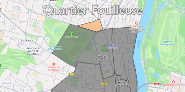 Illustration de l'article Le Quartier Hippodrome-Fouilleuse de Saint-Cloud