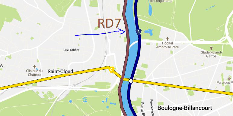 Illustration de l'article : Pour une piste cyclable côté Seine sur la RD7