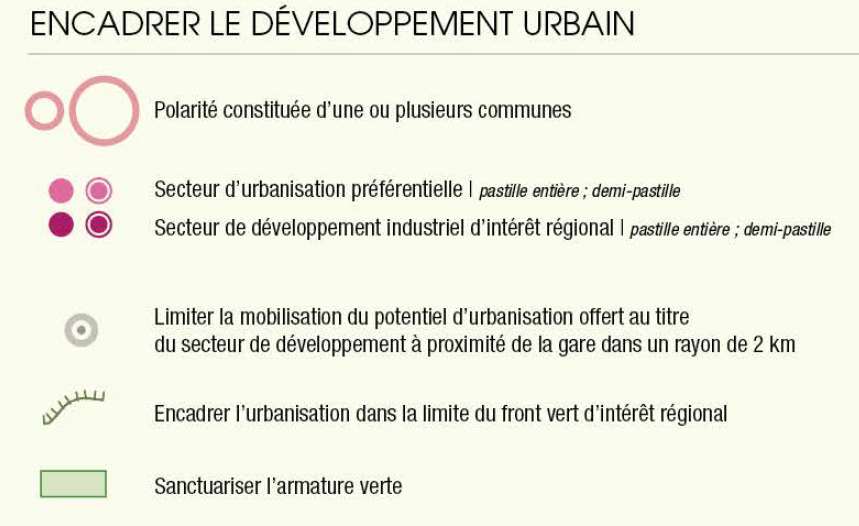 Carte n°1 - Légende (partie 1)