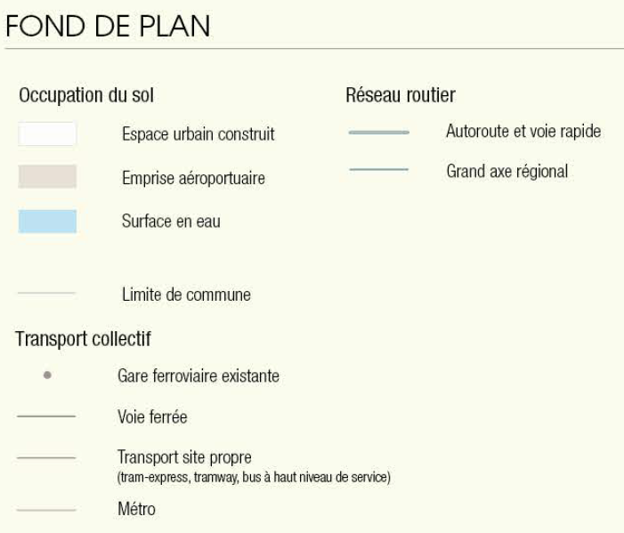 Carte n°1 - Légende (partie 4)