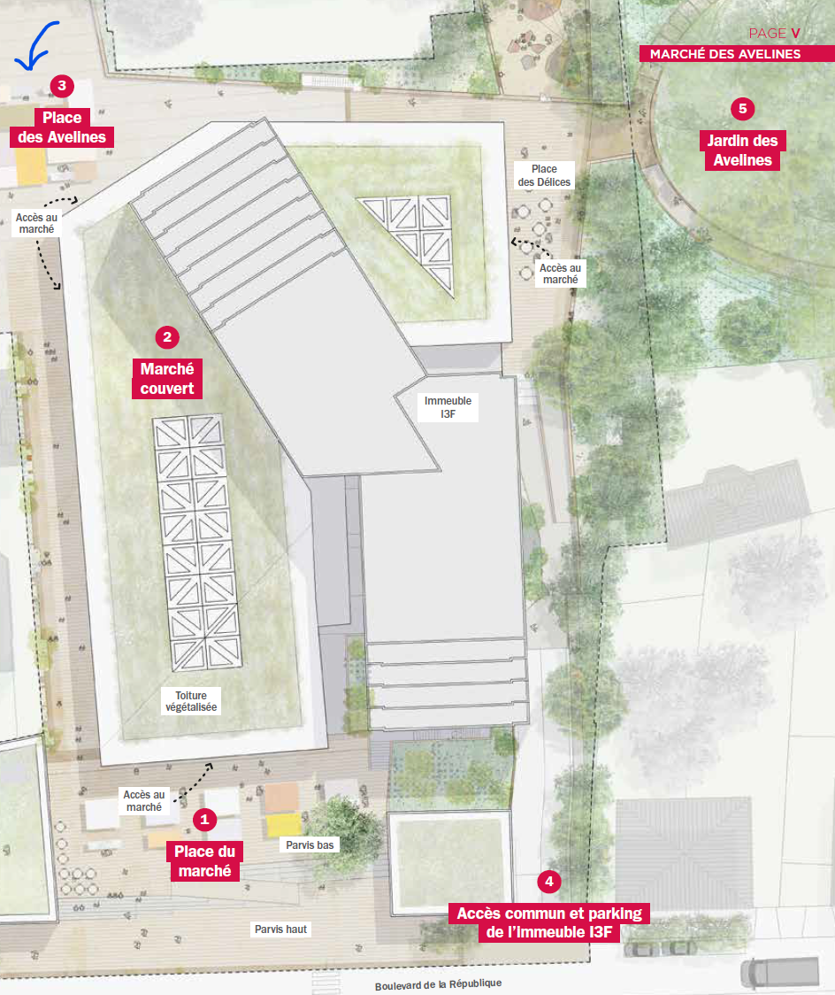 Visuel du Saint-Cloud Magazine 09/2019<br>(place des Avelines = place Joséphine)