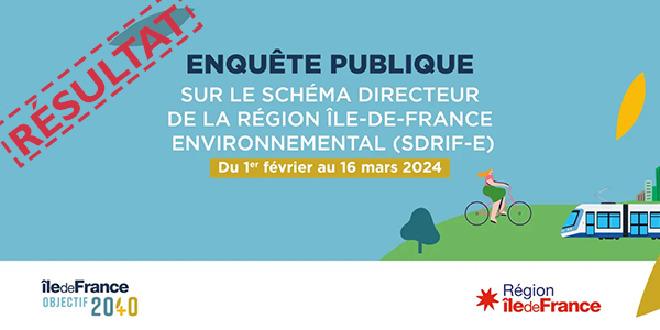 Illustration de l'article : SDRIF : Rapport et conclusions de l'enquête publique