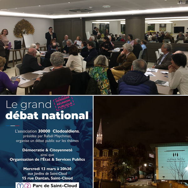 Ambiance de la soirée grand débat national saint-cloud au petit bar : image 1