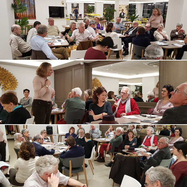 Ambiance de la soirée grand débat national saint-cloud au petit bar : image 2