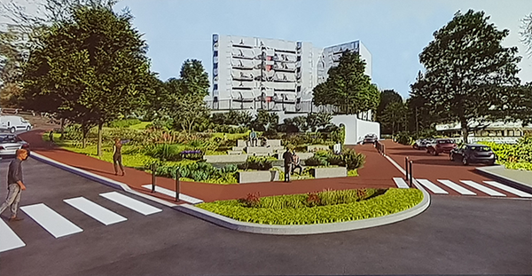 Ouvrage Buzenval : vue d'artiste 2<br>(source: SGP)