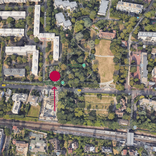 Ouvrage Tourneroches : localisation