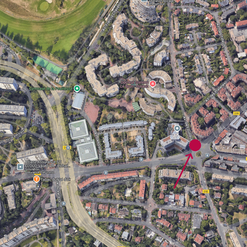 Ouvrage Croix du Roy : localisation