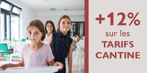 Illustration de l'article : +12% sur les tarifs de cantine : pourquoi cette augmentation record ?