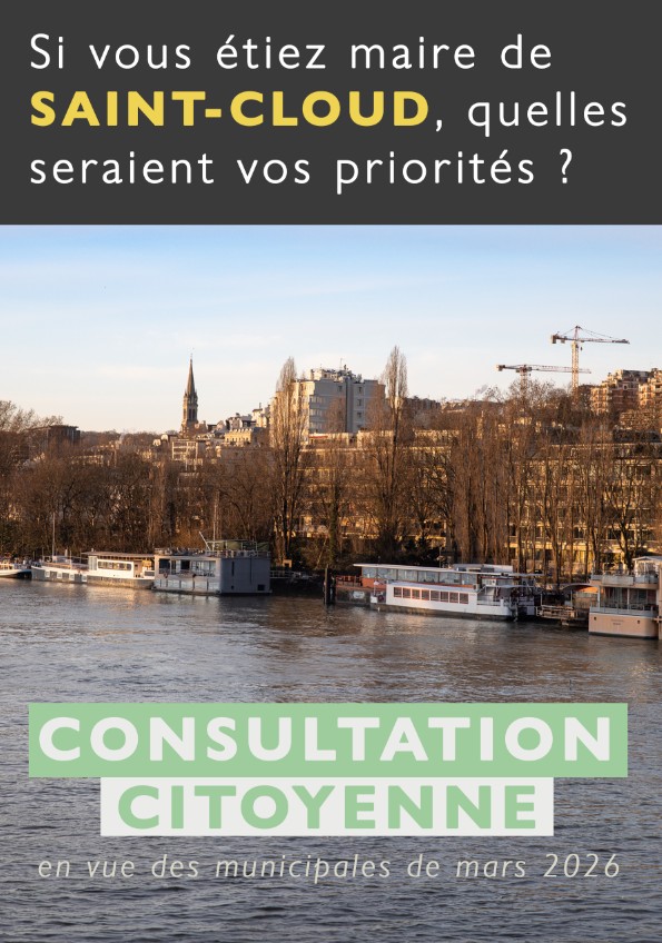 Recto du tract pour la consultation citoyenne