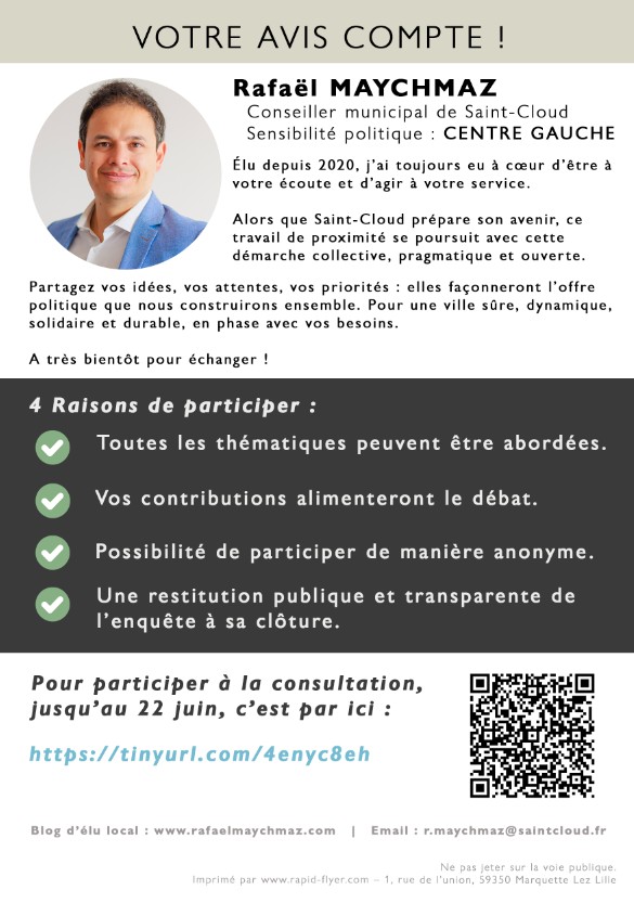 Verso du tract pour la consultation citoyenne