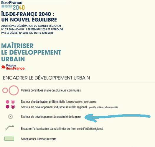 SDRIF-E carte Maitriser le développement urbain,<br>légende (source: <a href='https://www.iledefrance.fr/espace-media/sdrif/Maitriser-le-dvp-urbain__Sdrif-E_100625_CE.jpg'>Orientation SDRIF-E 2040</a>)