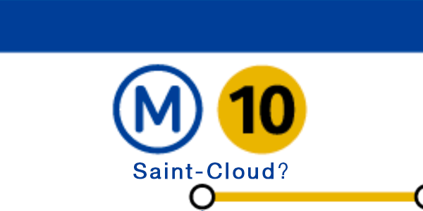 Illustration de l'article : Prolongement du Métro 10 jusqu'à Saint-Cloud : une opportunité inédite pour notre territoire !